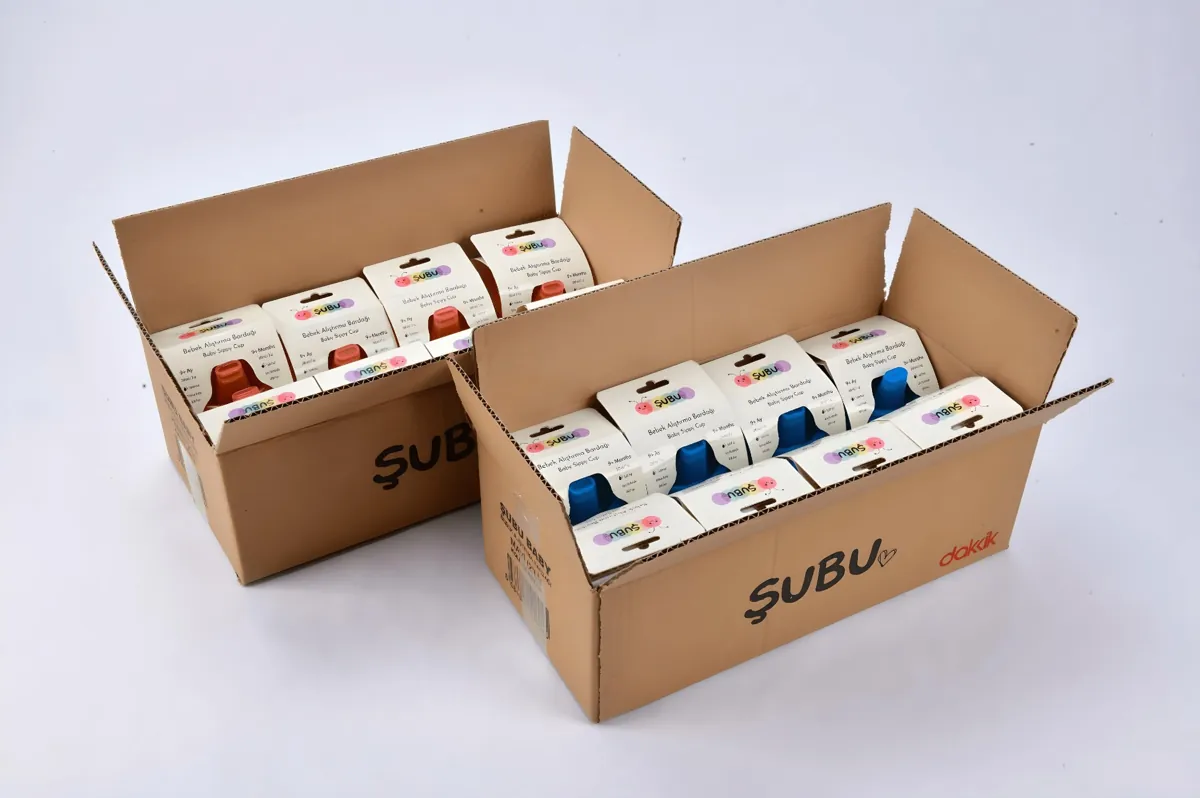 sububaby bebek alıştırma bardağı koli içeriği toplu ürün toplu satış